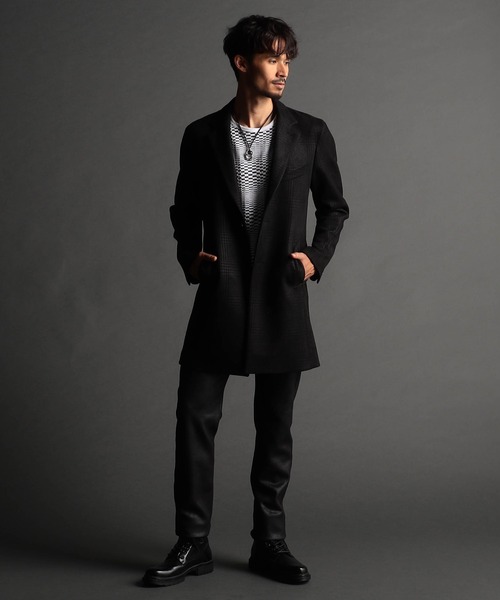 NICOLE CLUB FOR MEN（ニコルクラブフォーメン） チェスターコート