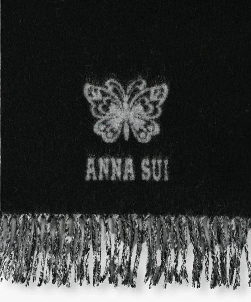 ANNA SUI（アナスイ） マフラー ストール バタフライウール