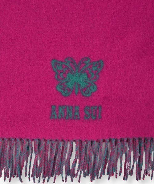 ANNA SUI（アナスイ） マフラー ストール バタフライウール