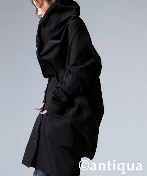 antiqua（アンティカ） コート アウター 変形モードコクーンコート
