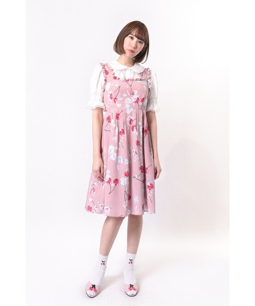 MILK（ミルク） ワンピース フローズンチェリー Baby doll : ZOZOTOWN