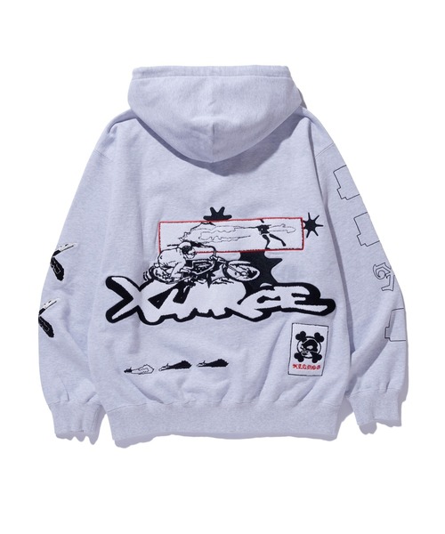 XLARGE（エクストラ ラージ） パーカー SPEED ZIP UP HOODED