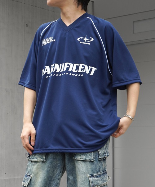 tシャツ 25SS Vネックゲームシャツ ユニフォームライク ドロスト 半袖T