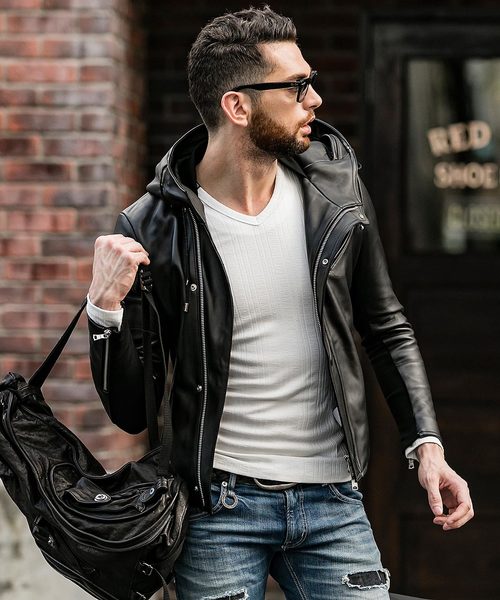 JOHNNY WOLF（ジョニーウルフ） 革ジャン ライダース JOHNNY CASCADE