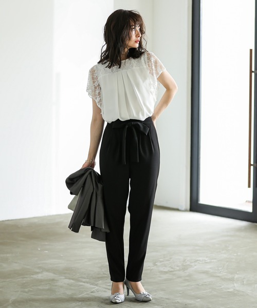 niana（ニアナ） セットアップ セットアップ ペプラムジャケット