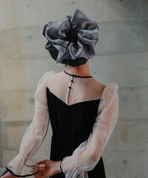 Callarus ドレス アシメデザインベロアワンピースドレス「Callarus