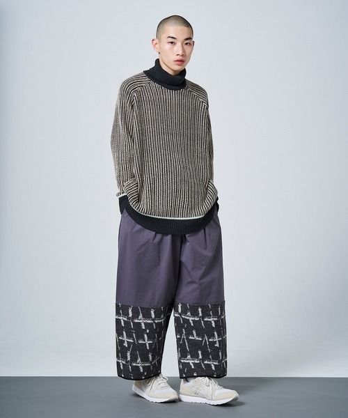 sneeuw / スニュウ ミックスストライプ JQパンツ楽天市場】sneeuw