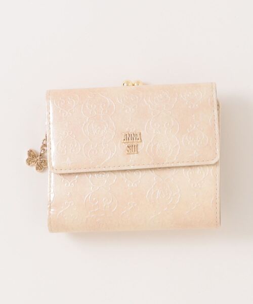 ANNA SUI（アナスイ） 財布 ローズハート 口金二つ折り財布 レディース