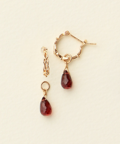 agete（アガット） ピアス 「WEB限定」K10ピアス＆ピアスチャーム