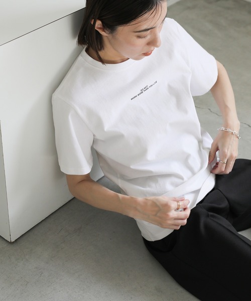 select MOCA（セレクトモカ） tシャツ 「選べる着丈」フロントロゴ