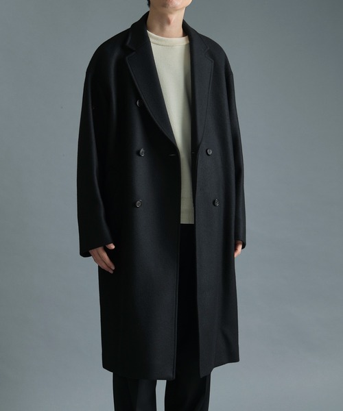 TOMORROWLAND KNOTT MEN チェスターコート ブラック