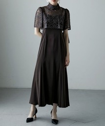 etoll.（エトル） ドレス 3wayレースボレロ＆マーメイドキャミドレス