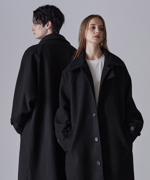 CLEL（クレイル） ステンカラーコート コート 「CLEL」Tech Melton