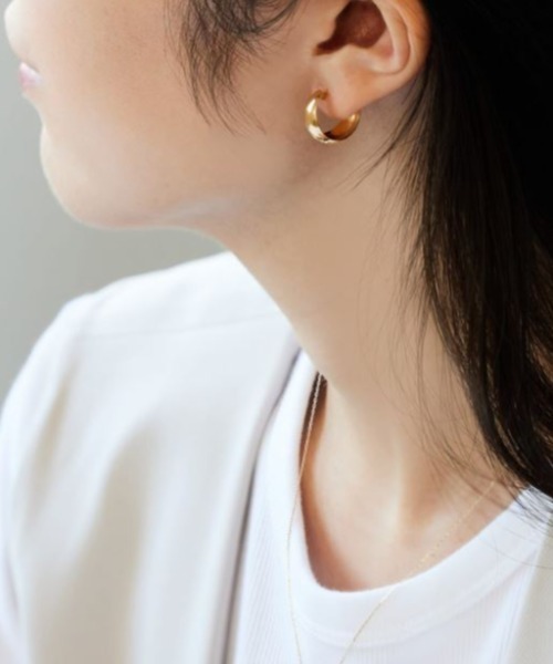 VENDOME AOYAMA（ヴァンドーム青山） ピアス K18 フープピアス(大