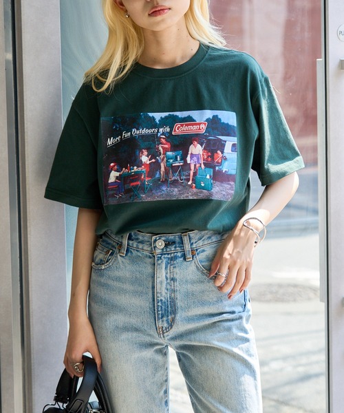 Coleman（コールマン） tシャツ 「Coleman」限定商品 Retro outdoor