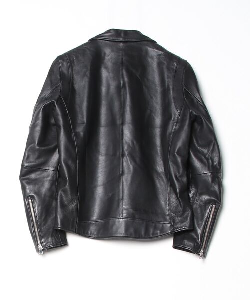 STUDIOUS（ステュディオス） ライダースジャケット 1 ブラック メンズ