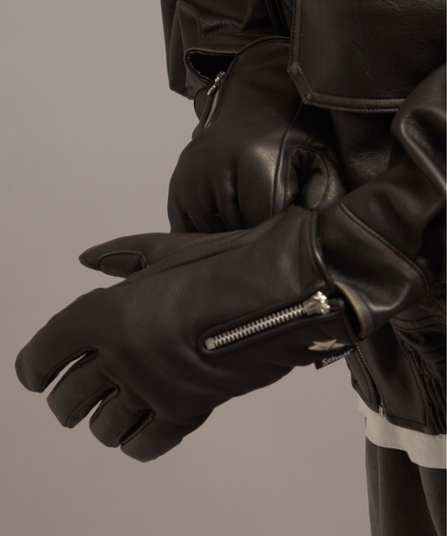 Schott N.Y.C（ショット） 手袋 SCHOTT-WINTER ZIP GLOVE メンズ
