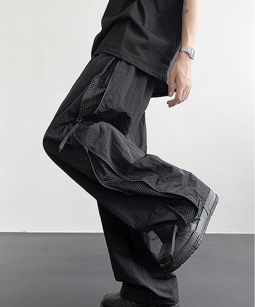 JOHNNY WOLF（ジョニーウルフ） パンツ TYPHON サイドジップ メッシュ