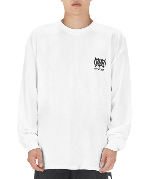 OY（オーワイ） tシャツ TRIPLE LOGO BACK ZIPPER LONG SLEEVE