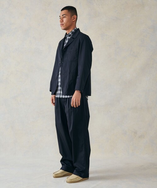 J.PRESS（J.プレス） パンツ ギザツイルワンタックワイドパンツ メンズ