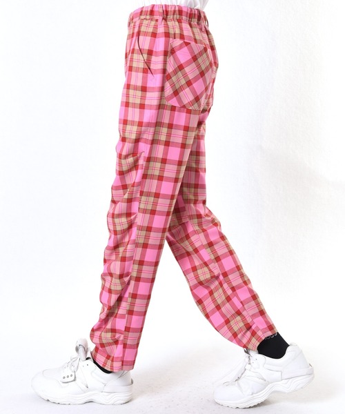 LAND by milkboy パンツ Land by MILKBOY 黒くしゅくしゅパンツ 赤い