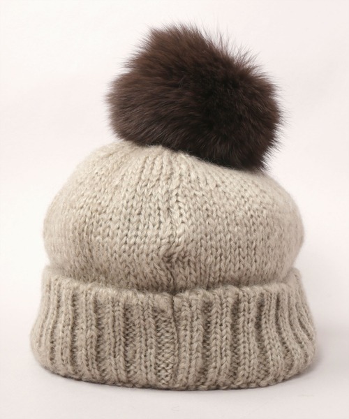 CA4LA（カシラ） ニット帽 ニットキャップ FUWA CAP3 レディース