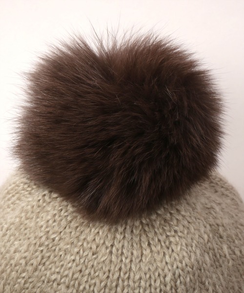 CA4LA（カシラ） ニット帽 ニットキャップ FUWA CAP3 レディース