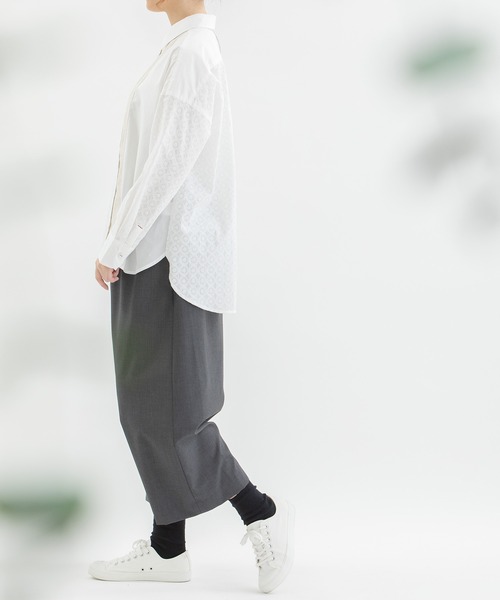 nop de nod（ノップドゥノッド） パンツ トロクロップドサルエルパンツ