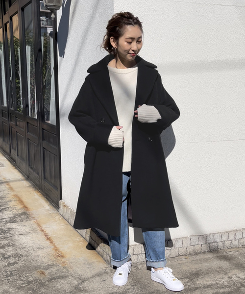 TICCA（ティッカ） チェスターコート FREE ブラック レディース