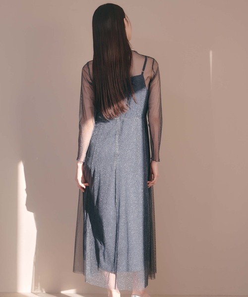 kaene（カエン） ドレス ラメチュールメロウワンピース「結婚式 二次会