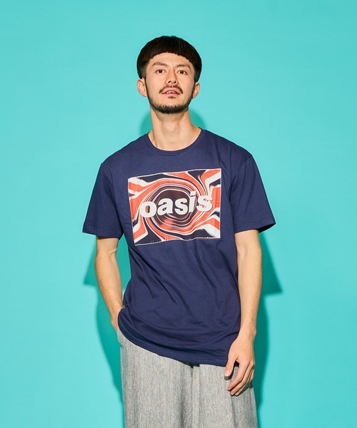 MUSIC TEE tシャツ OASIS “UNION JACK” - オアシス ”ユニオンジャック