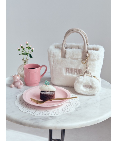 Stylish Faux Fur Handbag for Fashion Lovers 【UPCYCLE×FUR…】ファー