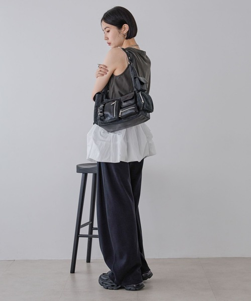 JEANASIS（ジーナシス） ショルダーバッグ バッグ マルチポケットワン