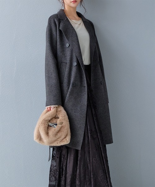 新品未使用品 ステラマッカートニー チェスターコート グレー STELLA