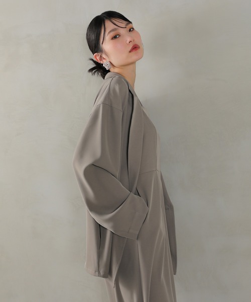 Kana パンツドレス ジャケット セットアップ パンツドレス 2点セット