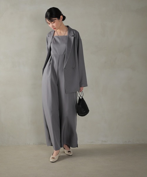 Kana パンツドレス ジャケット セットアップ パンツドレス 2点セット