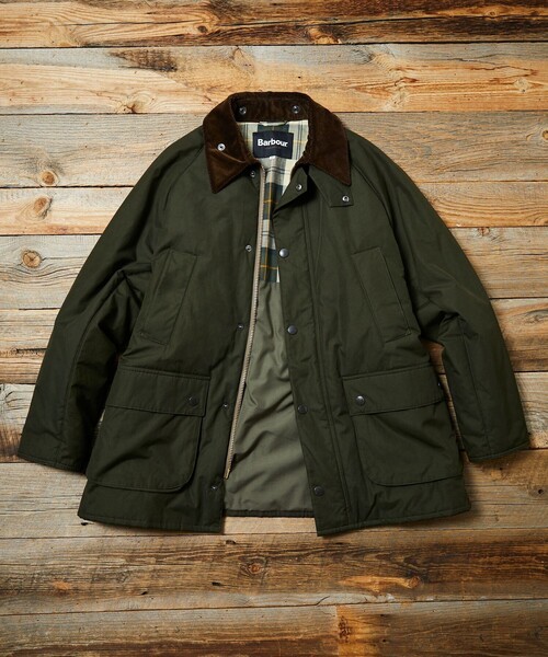 Barbour（バブアー） ブルゾン 40 セージグリーン メンズ : ZOZOTOWN