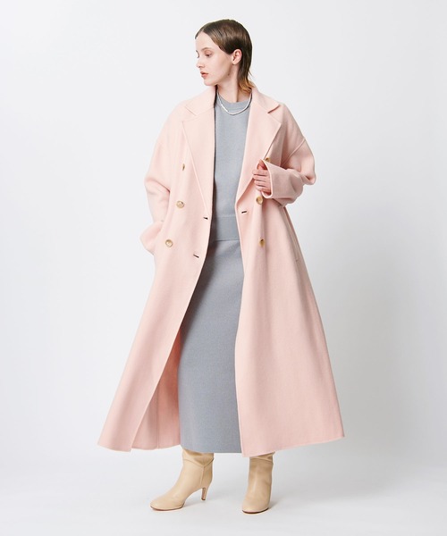 N.O.R.C コート チェスターコート ダブルロングリバーコート