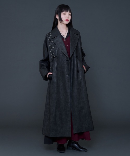 Ellno de Mavie（エルノデメヴィ） コート チェスターコート レース