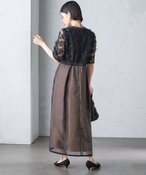 kaene（カエン） ワンピース kaene:エンブロイダリー ミックス