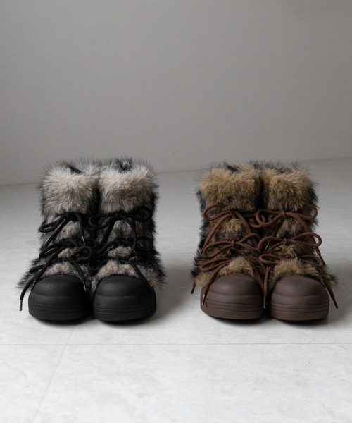 me+em select（ミームセレクト） ブーツ 「 2color 」ボリューム