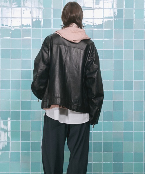 MAISON SPECIAL（メゾンスペシャル） 革ジャン ライダース 「UNISEX