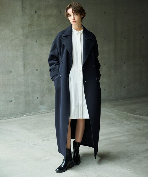 uncrave（アンクレイヴ） コート チェスターコート ロング チェスター