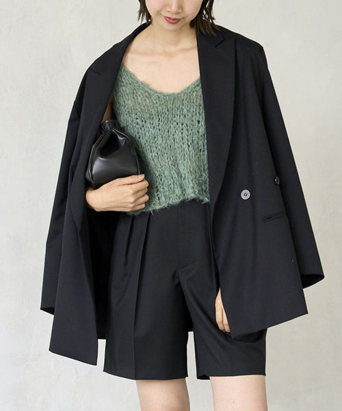 plage（プラージュ） コート アウター SOFT WOOL ダブル ジャケット