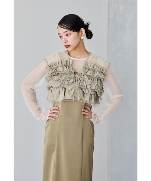 niana（ニアナ） ドレス タフタチュールベストセットドレス 3点セット