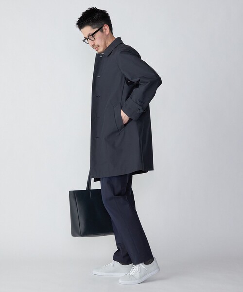 phenix（プラスフェニックス） ステンカラーコート LARGE ダークブルー