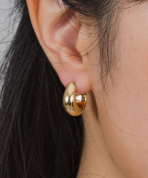 TOM WOOD（トムウッド） ピアス 「TOMWOOD」ice hoop small アイス