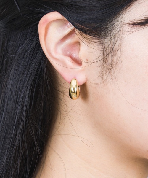 TOM WOOD（トムウッド） ピアス 「TOMWOOD」ice hoop small アイス