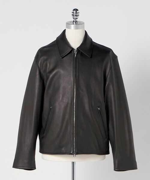 LOEFF（ロエフ） レザージャケット ライダース ラムレザー バイカー