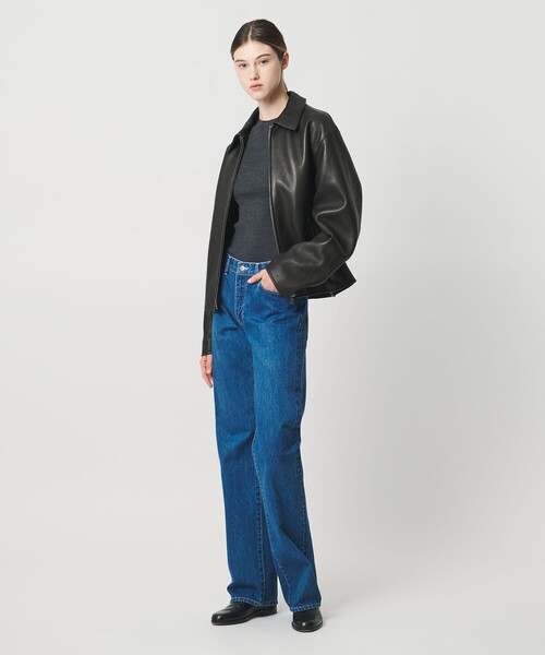 LOEFF（ロエフ） レザージャケット ライダース ラムレザー バイカー